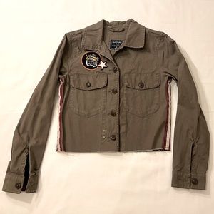 Abercrombie & Fitch Green Jacket